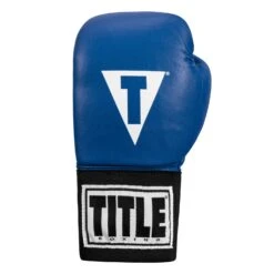 TITLE Boxing USA Boxing Competition Gloves - Elastic -Power Punch ACGES BL 03