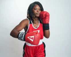 TITLE Boxing USA Boxing Competition Gloves - Elastic -Power Punch ACGESRD 2