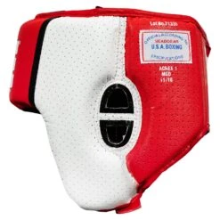 TITLE Boxing Aerovent Elite USA Boxing Competition Headgear – Open Face -Power Punch ACHEX1 RD 3