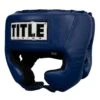 TITLE Boxing USA Boxing Competition Headgear - With Cheeks -Power Punch ACHX BL 1 2