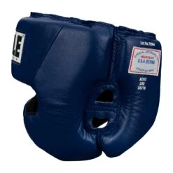 TITLE Boxing USA Boxing Competition Headgear - With Cheeks 25 TITLE Boxing USA Boxing Competition Headgear - With Cheeks -Power Punch ACHX BL 3