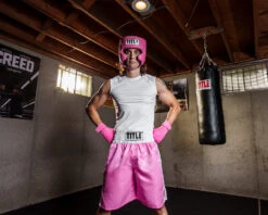 TITLE Boxing USA Boxing Competition Headgear - With Cheeks 41 TITLE Boxing USA Boxing Competition Headgear - With Cheeks -Power Punch ACHXPK 1