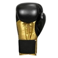 Adidas Hybrid 100 Boxing Gloves -Power Punch ADIH100 BK GD 004