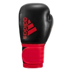 Adidas Hybrid 100 Boxing Gloves -Power Punch ADIH100 BK RD 003