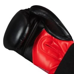 Adidas Hybrid 100 Boxing Gloves -Power Punch ADIH100 BK RD 03