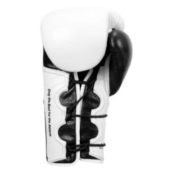 Adidas Hybrid 350 Elite Training Gloves -Power Punch ADIH350TG WH BK 4