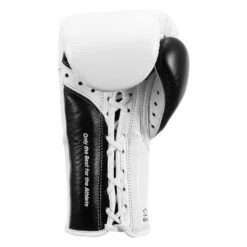 Adidas Hybrid 350 Elite Pro Fight Gloves -Power Punch ADIH750FG WH BK 4