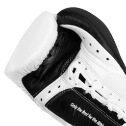 Adidas Hybrid 350 Elite Pro Fight Gloves -Power Punch ADIH750FG WH BK 5