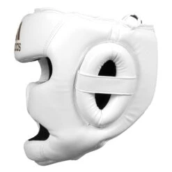 Adidas Super Pro Full Face Headgear -Power Punch ADISBHG041 WH GD 03