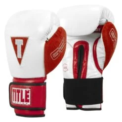TITLE Boxing All Heart Bag Gloves 2.0 -Power Punch AHABG2 WH RD 2 1