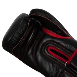 TITLE Boxing Throwback 1998 Anniversary Bag Glove -Power Punch AVTFBG BK RD 05
