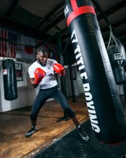 TITLE Boxing Throwback 1998 Anniversary Bag Glove -Power Punch AVTFBGRDBL 6 4