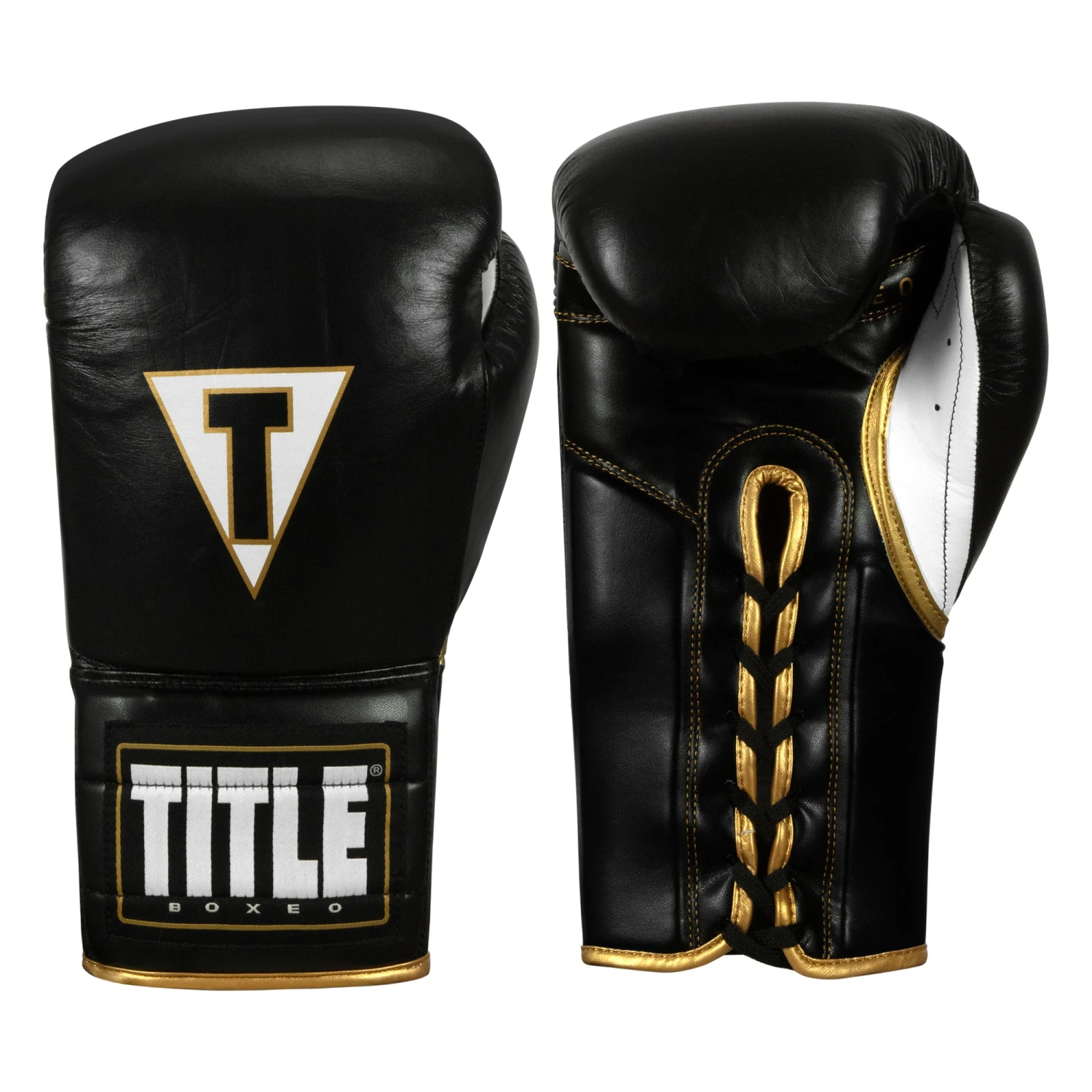 TITLE Boxeo Mexican Leather Lace Training Gloves Quatro 3 TITLE Boxeo Mexican Leather Lace Training Gloves Quatro