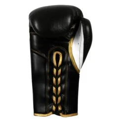 TITLE Boxeo Mexican Leather Lace Training Gloves Quatro 20 TITLE Boxeo Mexican Leather Lace Training Gloves Quatro -Power Punch BATGL4 BK WH 4