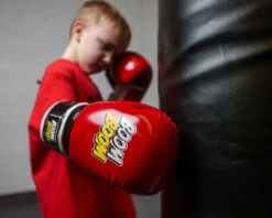 BOOM BOOM Boxing Striker Youth Boxing Gloves -Power Punch BBSBGY2RD 1