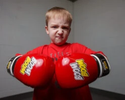 BOOM BOOM Boxing Striker Youth Boxing Gloves -Power Punch BBSBGY2RD 2