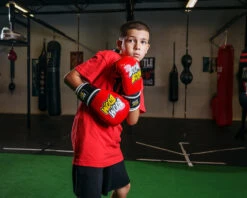 BOOM BOOM Boxing Striker Youth Boxing Gloves -Power Punch BBSBGY2RD 4 2