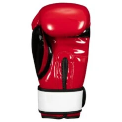 BOOM BOOM Boxing Silencer Youth Bag Gloves -Power Punch BBYBGS RD BK WH 2