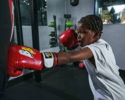 BOOM BOOM Boxing Silencer Youth Bag Gloves -Power Punch BBYBGSRD 2