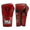 TITLE Boxing Blood Red Leather Sparring Gloves -Power Punch BRSG 1 2e36aae1 d7b2 4e33 991c 7d841e42a46e