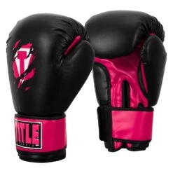 TITLE Classic Shredded Boxing Gloves -Power Punch CABG10 BK HPK 02