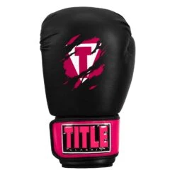 TITLE Classic Shredded Boxing Gloves -Power Punch CABG10 BK HPK 03