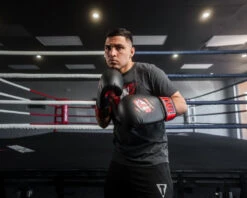 TITLE Classic Shredded Boxing Gloves -Power Punch CABG10BKRD 2