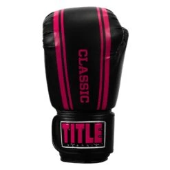 TITLE Classic Speed Boxing Gloves -Power Punch CABG12 BK PK 3