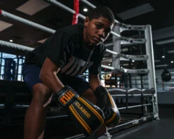 TITLE Classic Speed Boxing Gloves -Power Punch CABG12BKYE 2