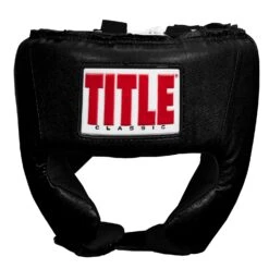 TITLE Classic USA Boxing Competition Headgear – With Cheeks -Power Punch CACHX BK 2
