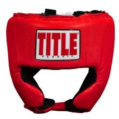TITLE Classic USA Boxing Competition Headgear – With Cheeks -Power Punch CACHX RD 2