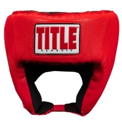 TITLE Classic USA Boxing Competition Headgear – Open Face -Power Punch CACHX1 RD 2