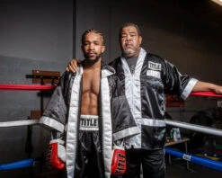 TITLE Boxing Corner Jacket 29 TITLE Boxing Corner Jacket -Power Punch CJSS1BKWH 1