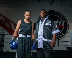 TITLE Boxing Corner Jacket 33 TITLE Boxing Corner Jacket -Power Punch CJSS1BKWH 3