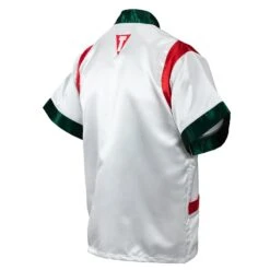 TITLE Boxing Old School Corner Jacket -Power Punch CJSS2 RD WH GN 02