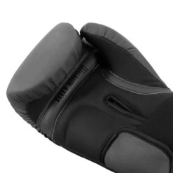 TITLE Boxing Combat Bag Gloves -Power Punch COMBG2 GR BK 5