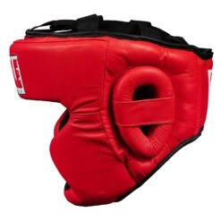TITLE Classic Full Coverage Training Headgear 2.0 -Power Punch CPHGF2 RD BK 3