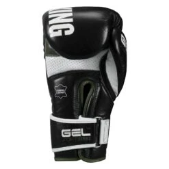 TITLE Boxing Gel Soft Strike Bag Gloves -Power Punch CSSGBG1 BK GN 04