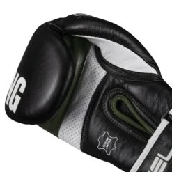TITLE Boxing Gel Soft Strike Bag Gloves -Power Punch CSSGBG1 BK GN 05