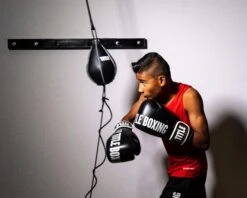 TITLE Boxing Gel Soft Strike Bag Gloves -Power Punch CSSGBG1 BK GN