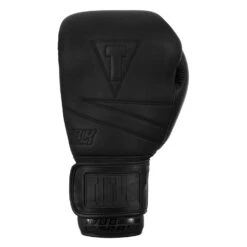 TITLE Black Bolstered Leather Bag Gloves -Power Punch DBBG BK 03