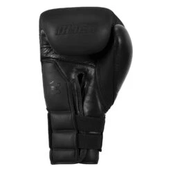 TITLE Black Bolstered Leather Bag Gloves -Power Punch DBBG BK 04