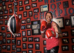 TITLE Boxing Infused Foam Double End Bags -Power Punch DEBIF