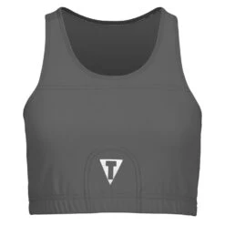 TITLE Boxing Pro Compression Ascent Sports Bra -Power Punch FCSB GR 2