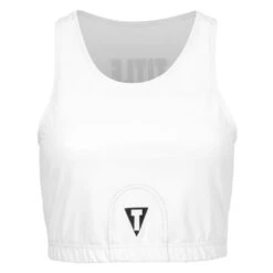 TITLE Boxing Pro Compression Ascent Sports Bra -Power Punch FCSB WH 2