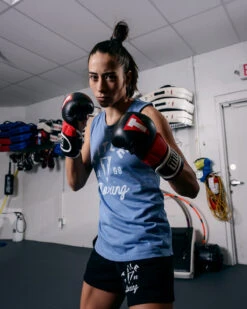 TITLE MMA Full Contact Sparring Gloves -Power Punch FCSGBKRD 1