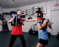 TITLE MMA Full Contact Sparring Gloves -Power Punch FCSGBKRD 2