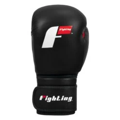 Fighting Leather Training Gloves -Power Punch FLTG2 BK 003