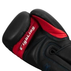 Fighting Leather Training Gloves -Power Punch FLTG2 BK 005