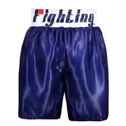 Fighting Professional Boxing Trunks -Power Punch FPST BL WH 3